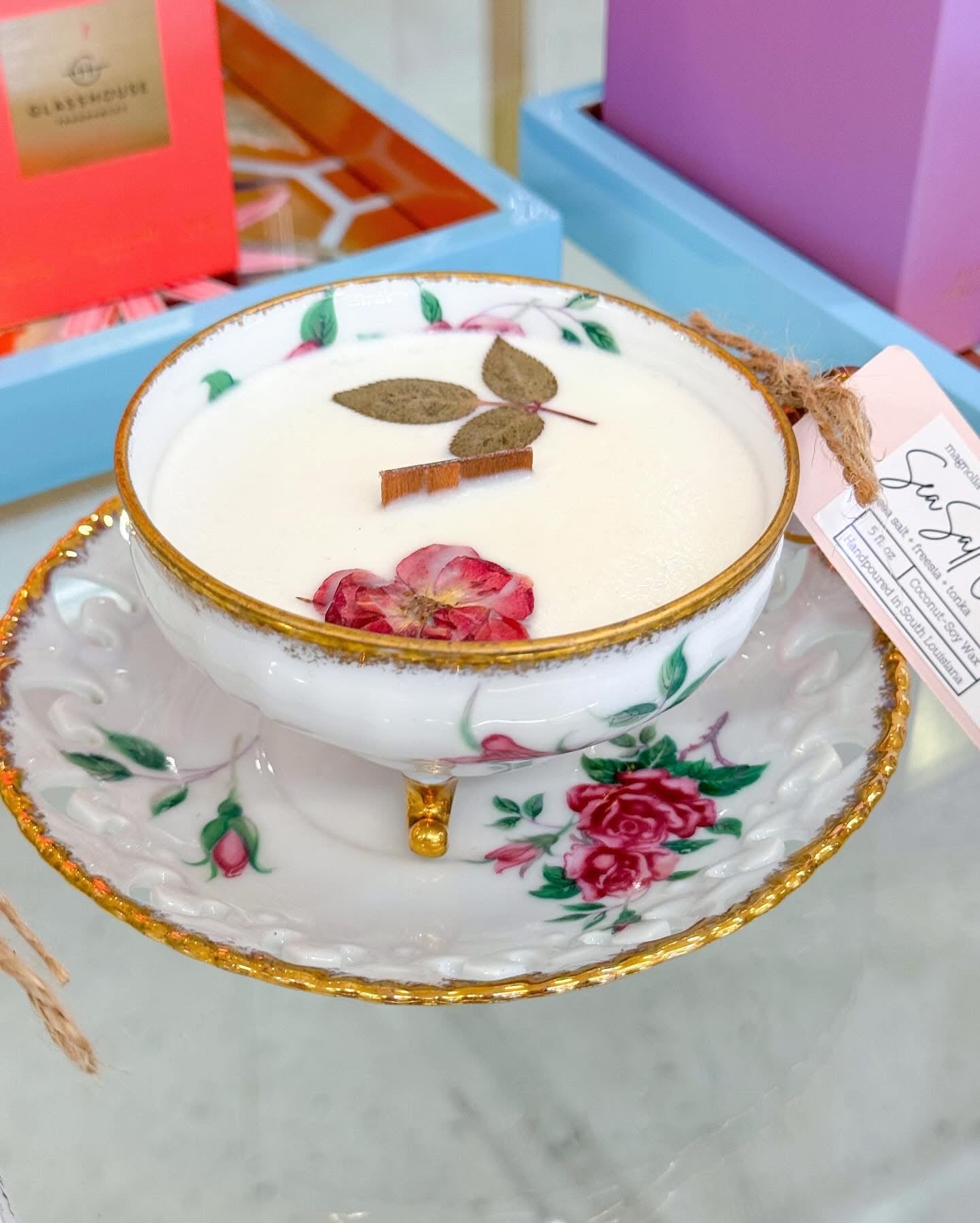Teacup Candle