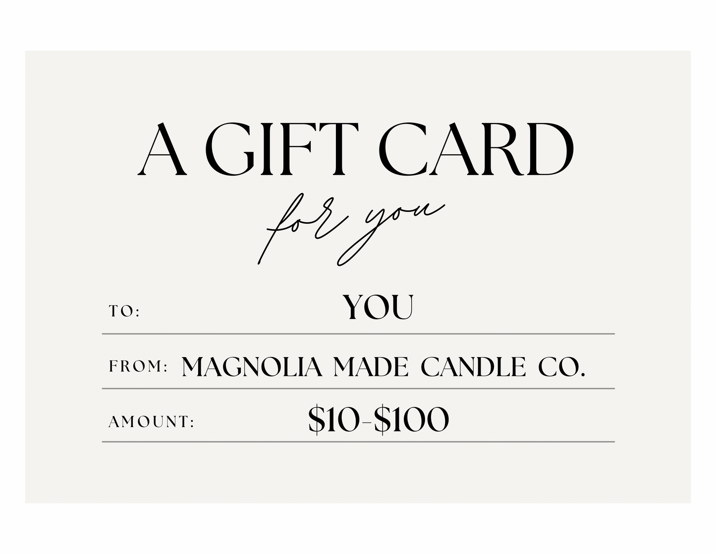 Gift Card