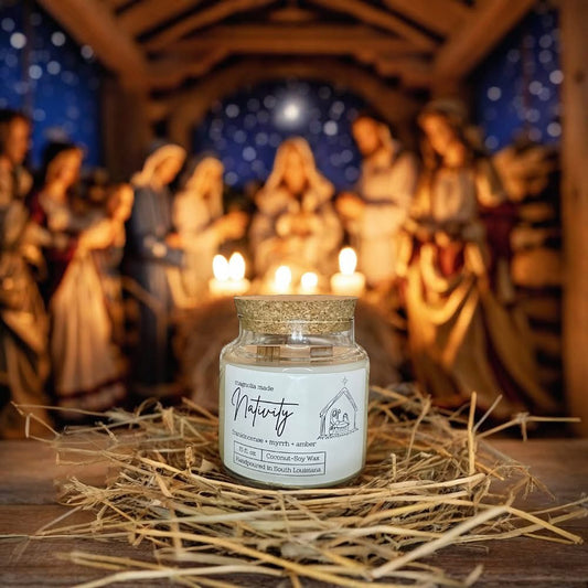 Nativity Candle