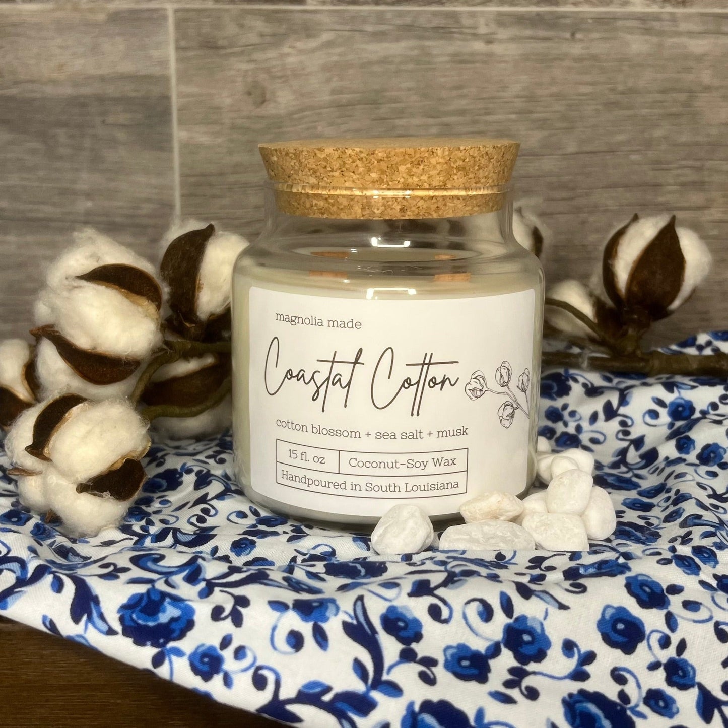 Coastal Cotton Candle