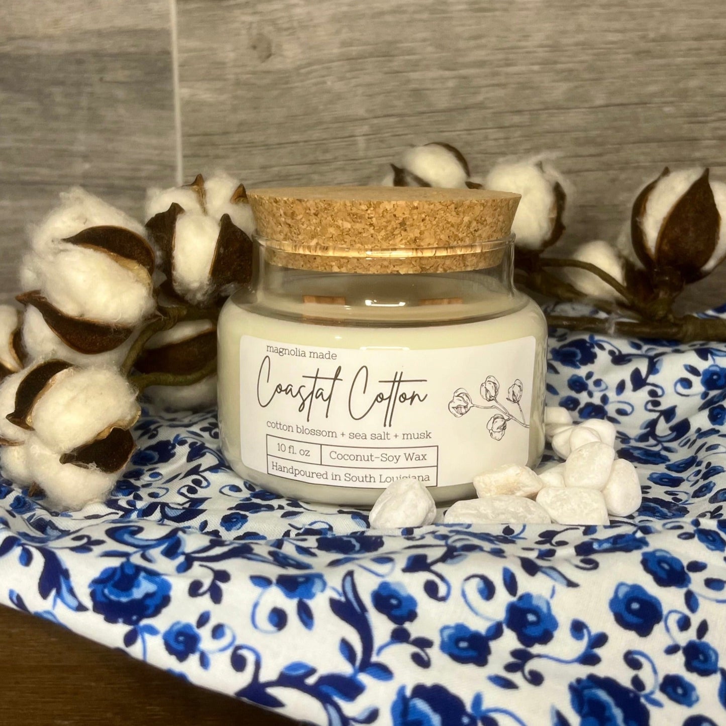 Coastal Cotton Candle