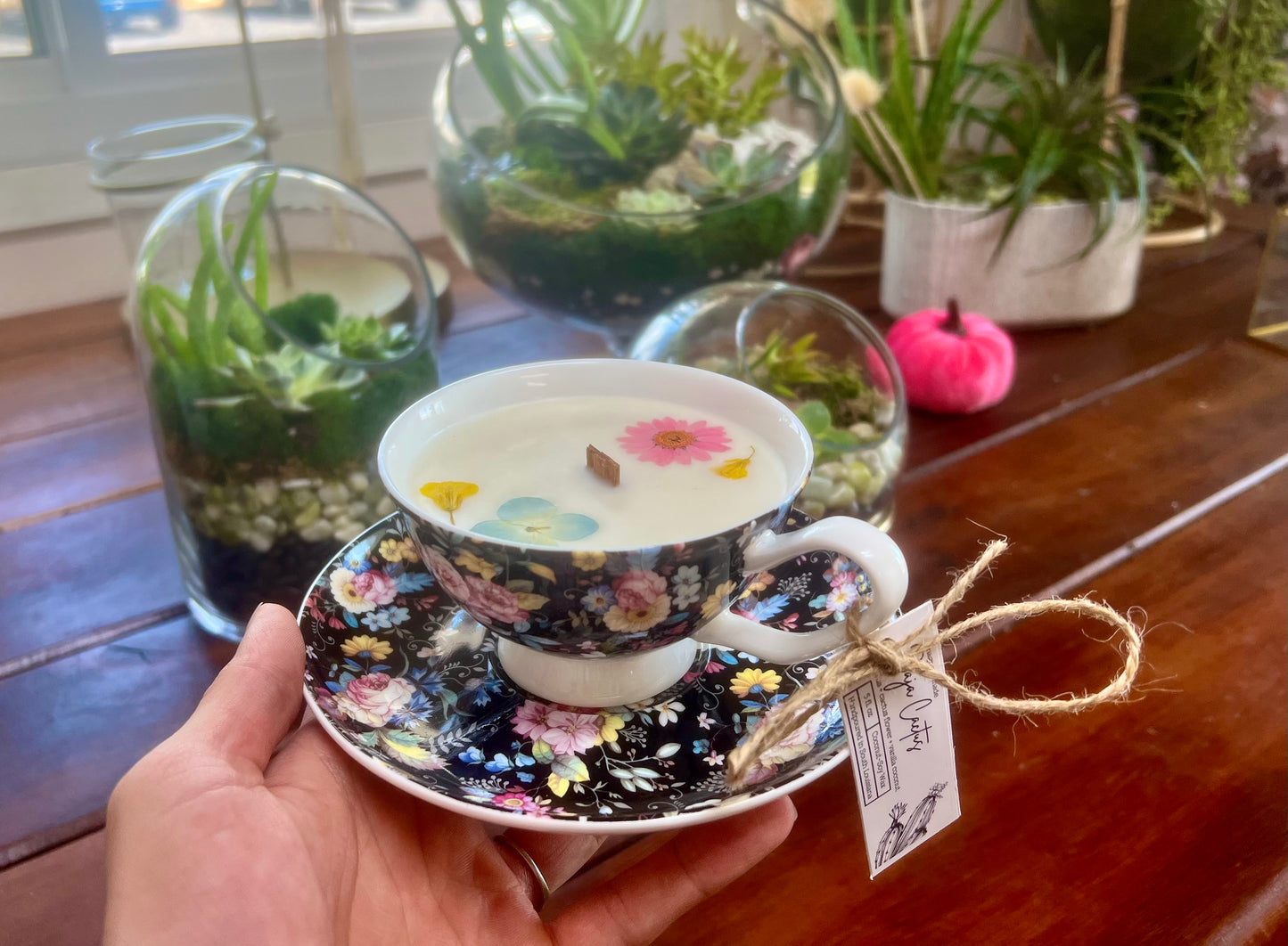 Teacup Candle