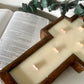 Cross Dough Bowl Candle