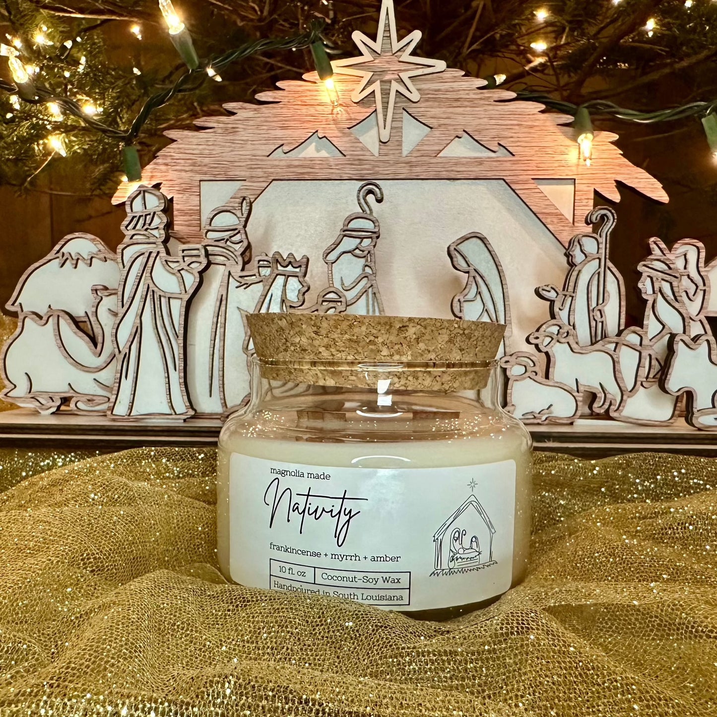 Nativity Candle