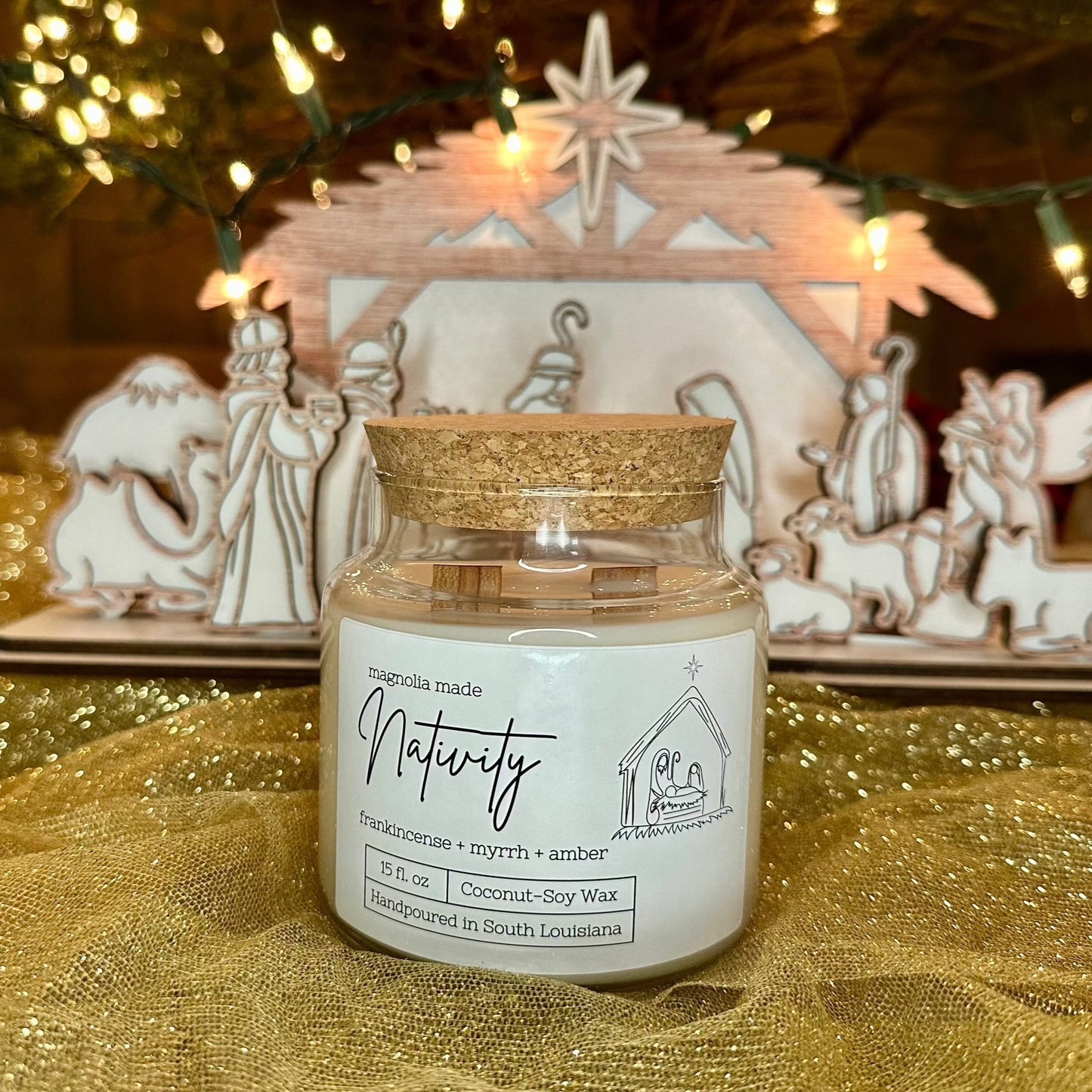 Nativity Candle