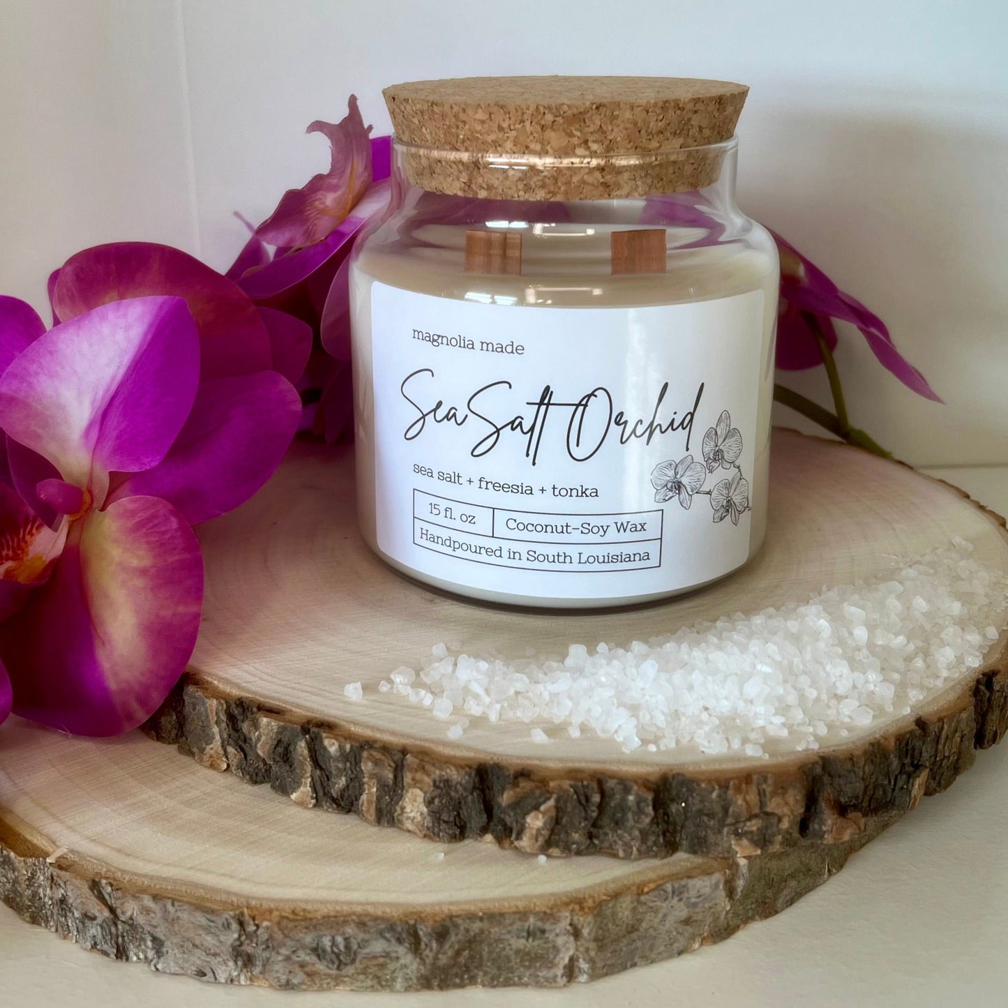 Sea Salt Orchid Candle