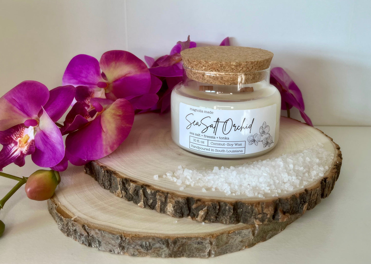 Sea Salt Orchid Candle