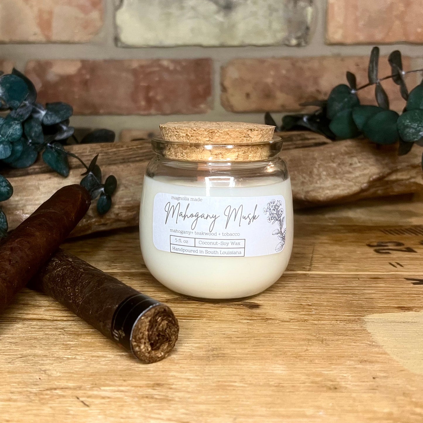 Mahogany Musk Candle